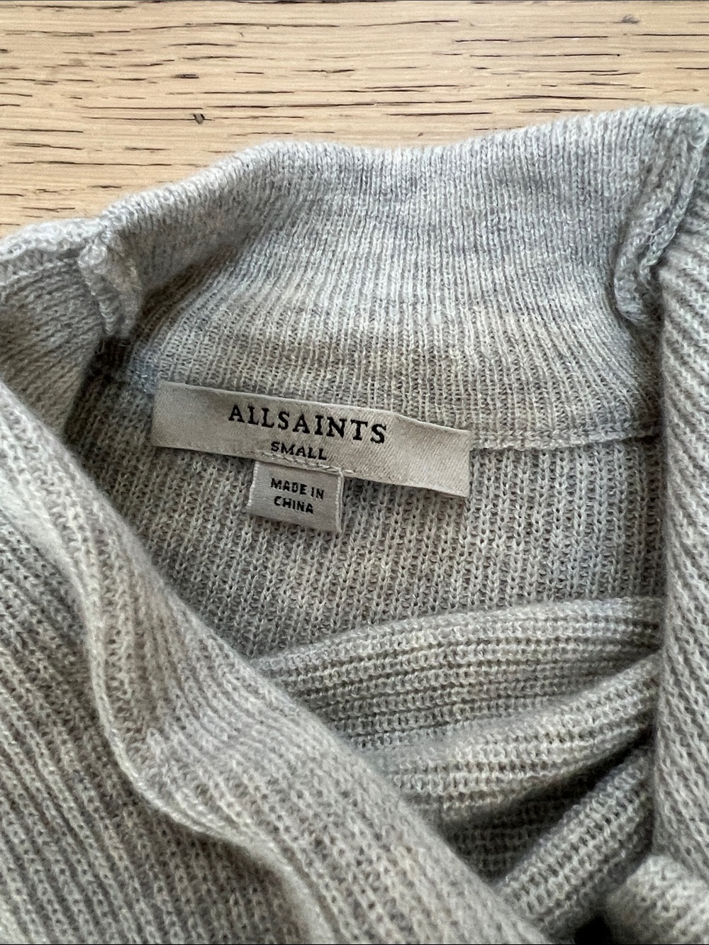 Allsaints Riley Jumper - Gray - Picture 6 of 10